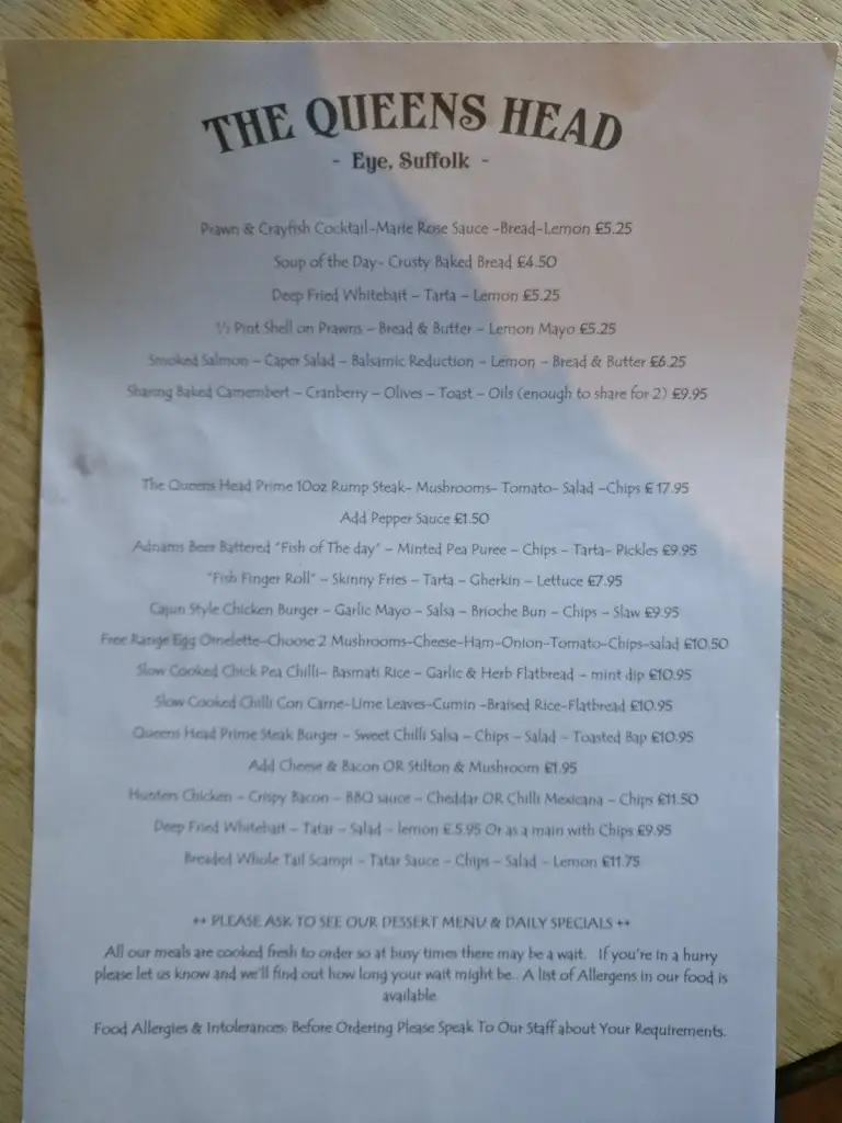 Menu_Queen's Head_Debenham_image_4