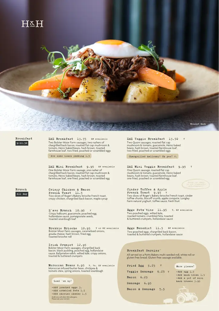 Menu_Yummy Yorkshire Ice Cream Parlour - Hide & Hoof Farm Restaurant_Denby Dale_immagine_1