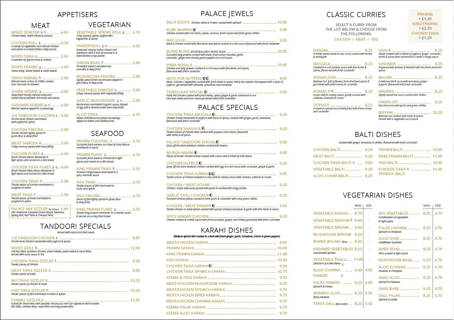 Menu_Palace Tandoori Denby Dale_Denby Dale_image_1