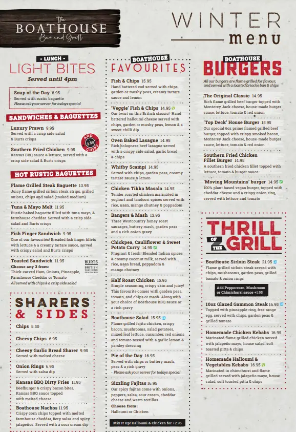 Menu_The Boathouse Bar & Grill_Dawlish_image_1