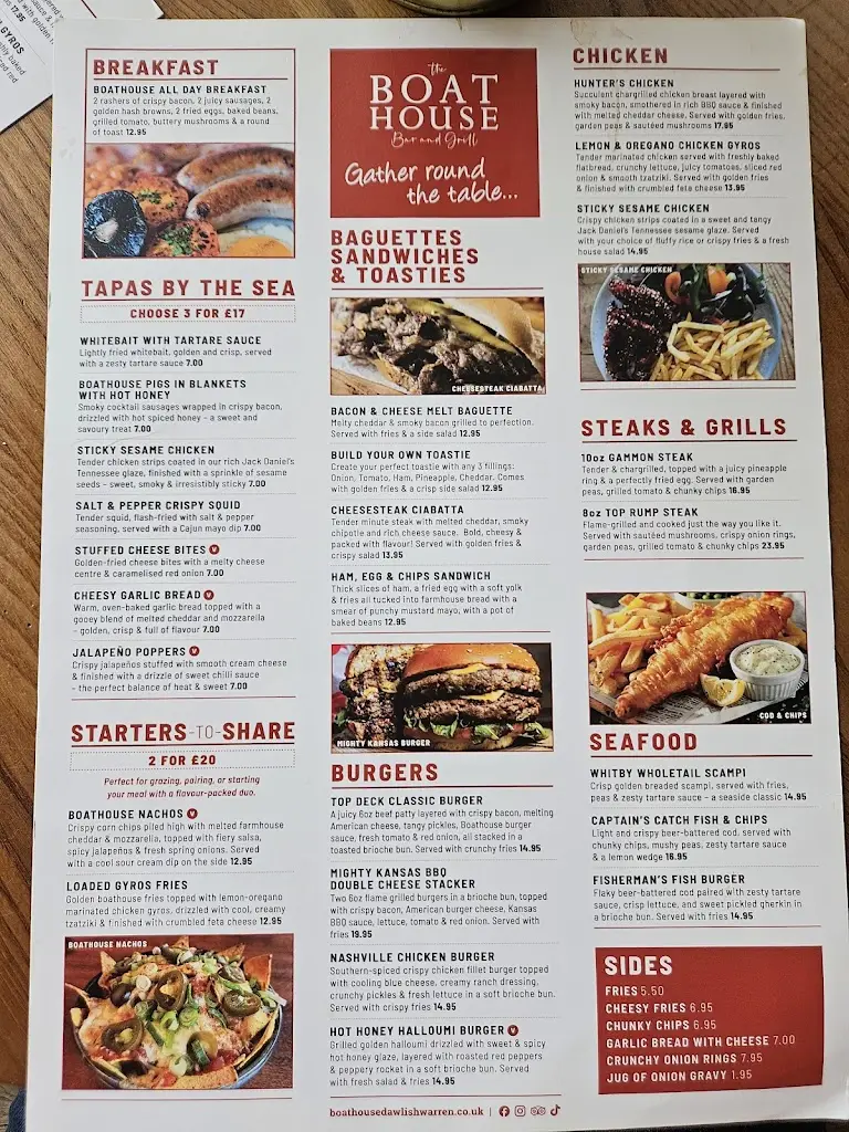 Menu_The Boathouse Bar & Grill_Dawlish_image_2