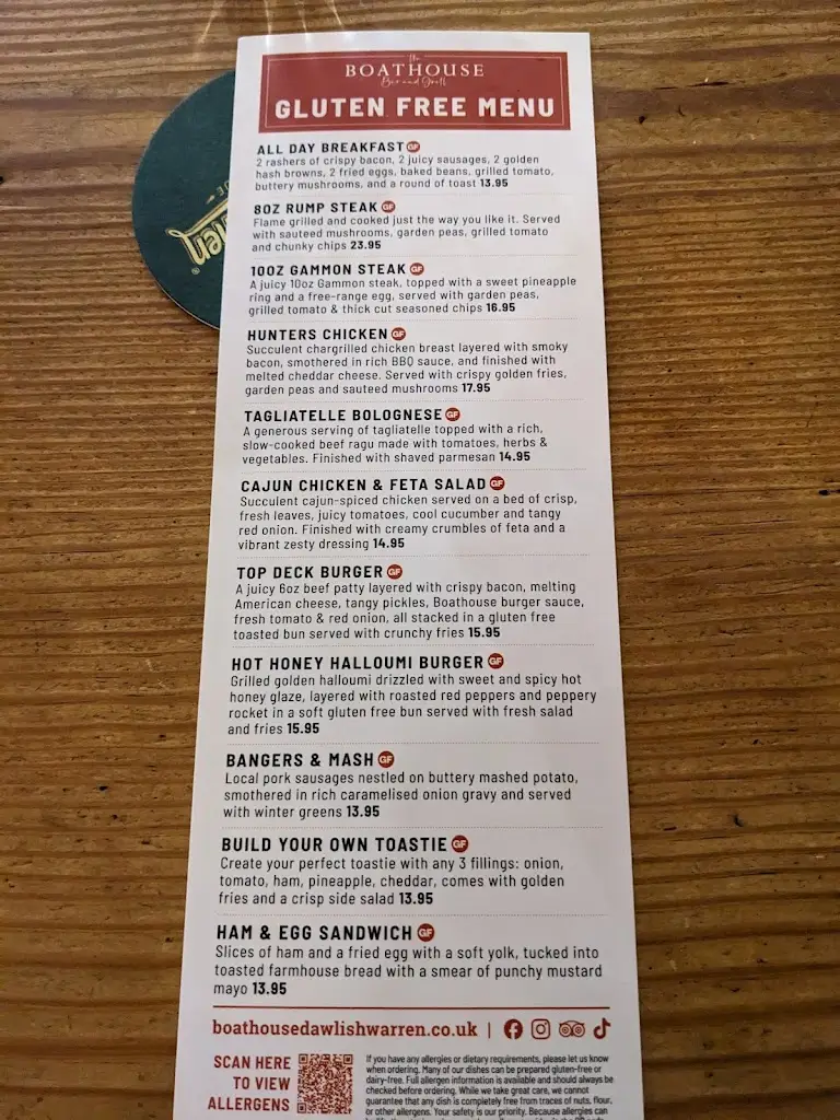 Menu_The Boathouse Bar & Grill_Dawlish_image_3