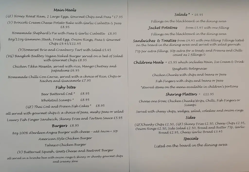 Menu_Brunswick Arms_Dawlish_image_4