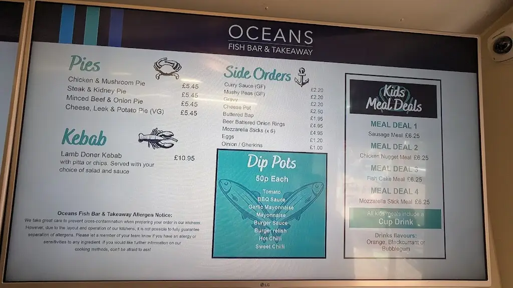 Menu_Oceans @Lady's Mile_Dawlish_image_1
