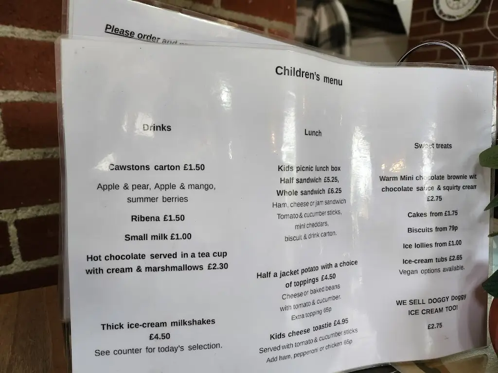 Menu_The Old Mill Tea Room_Dawlish_image_2