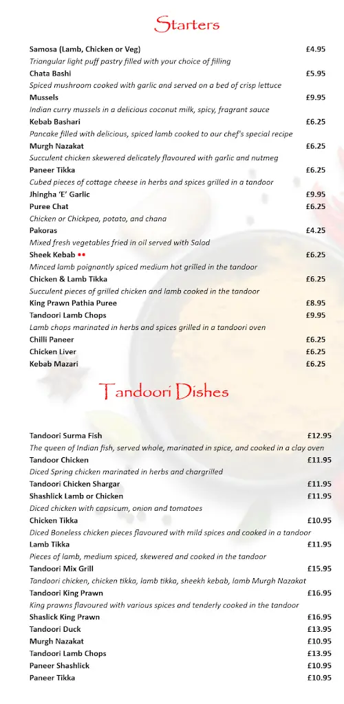 Menu_Spices Indian Cuisine_Datchet_image_4