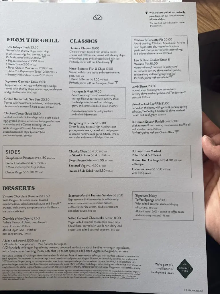 Menu_The Royal Windsor_Datchet_image_2