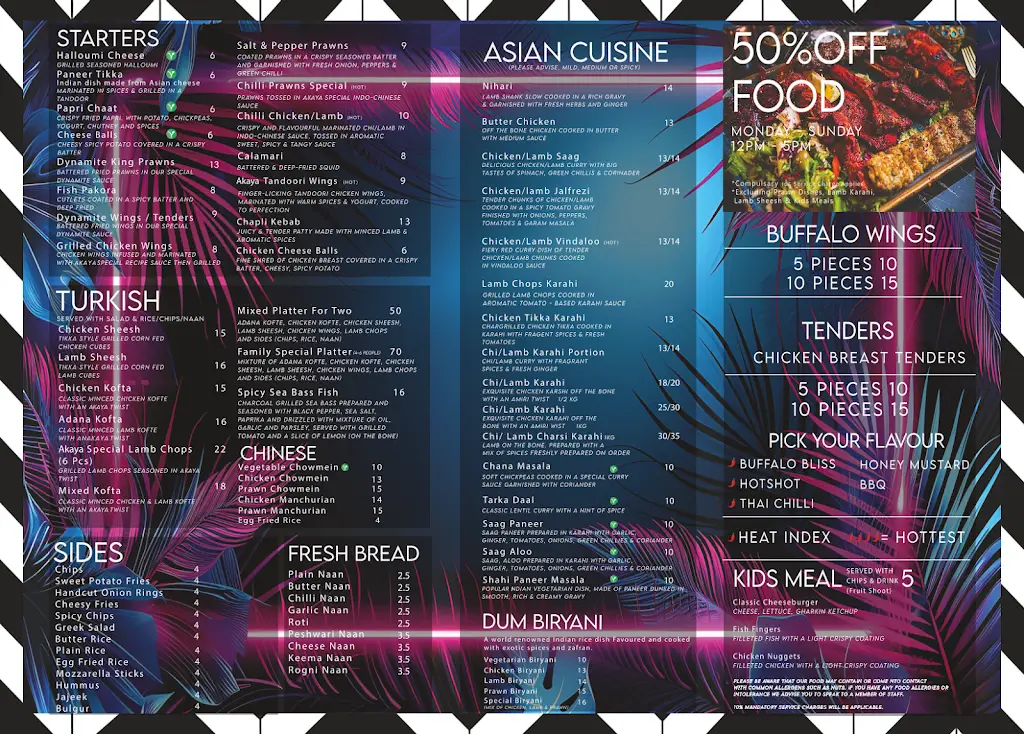 Menu_Akaya Lounge_Datchet_image_1