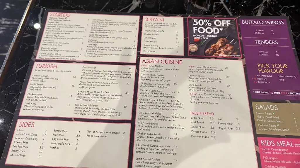 Menu_Akaya Lounge_Datchet_image_4