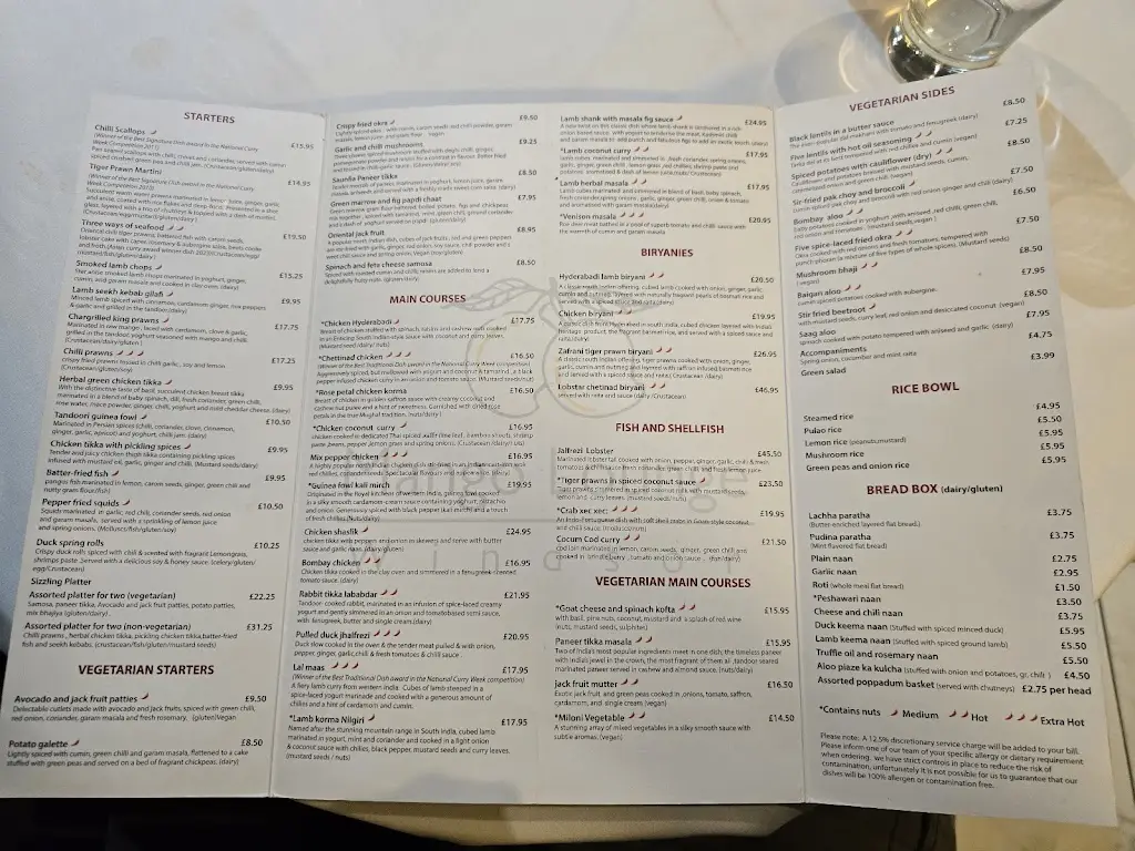 Menu_Mango Lounge_Datchet_image_1