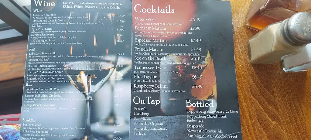 Menu_Sprinters Premier Steakhouse_Arnold_image_3