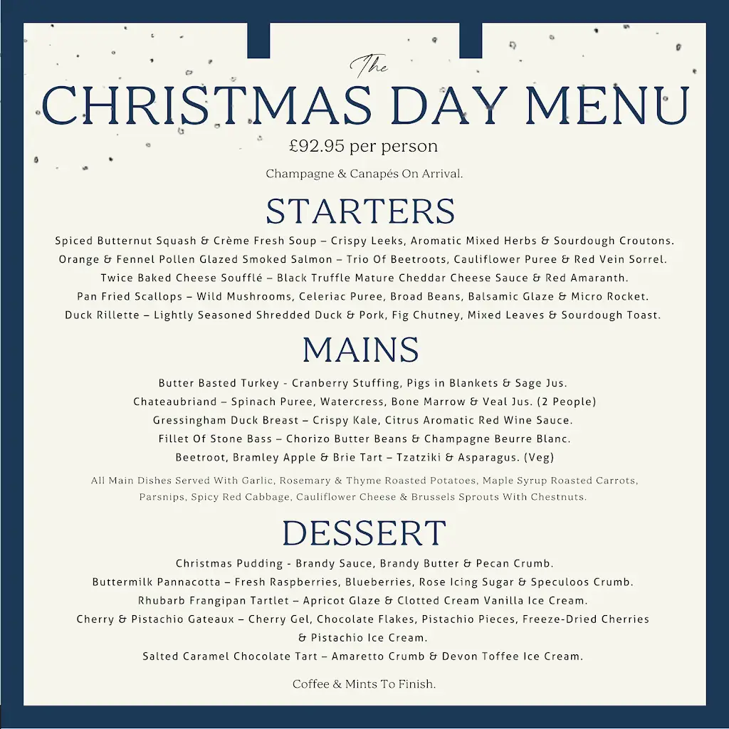 Menu_The George Inn_Datchet_image_2