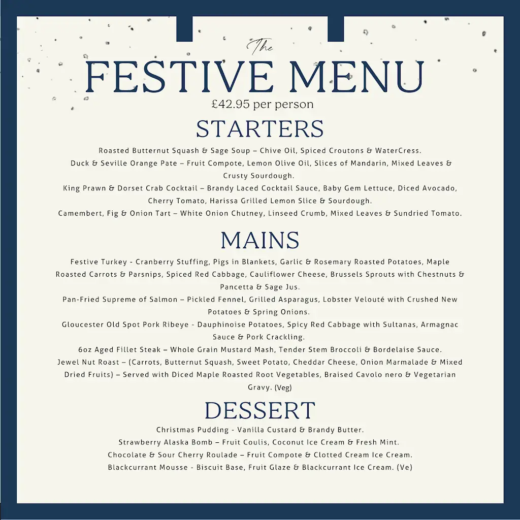 Menu_The George Inn_Datchet_image_3
