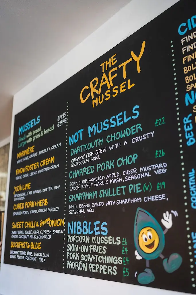 Menu_The Crafty Mussel_Dartmouth_image_2
