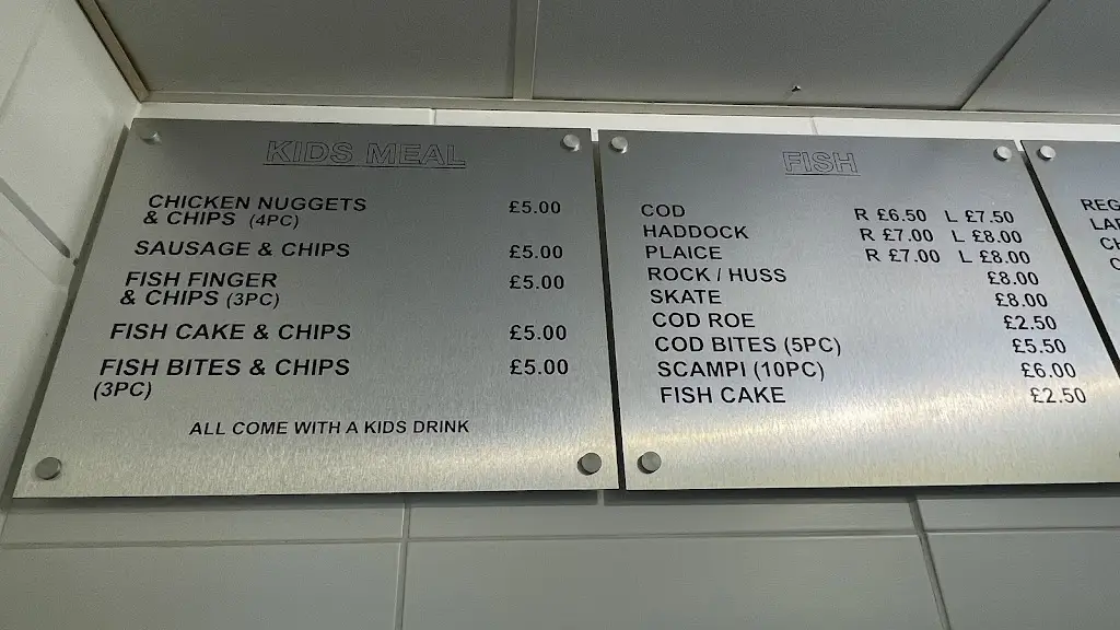 Menu_Little Chippy Fish & Chip Shop_Dickleburgh_image_1