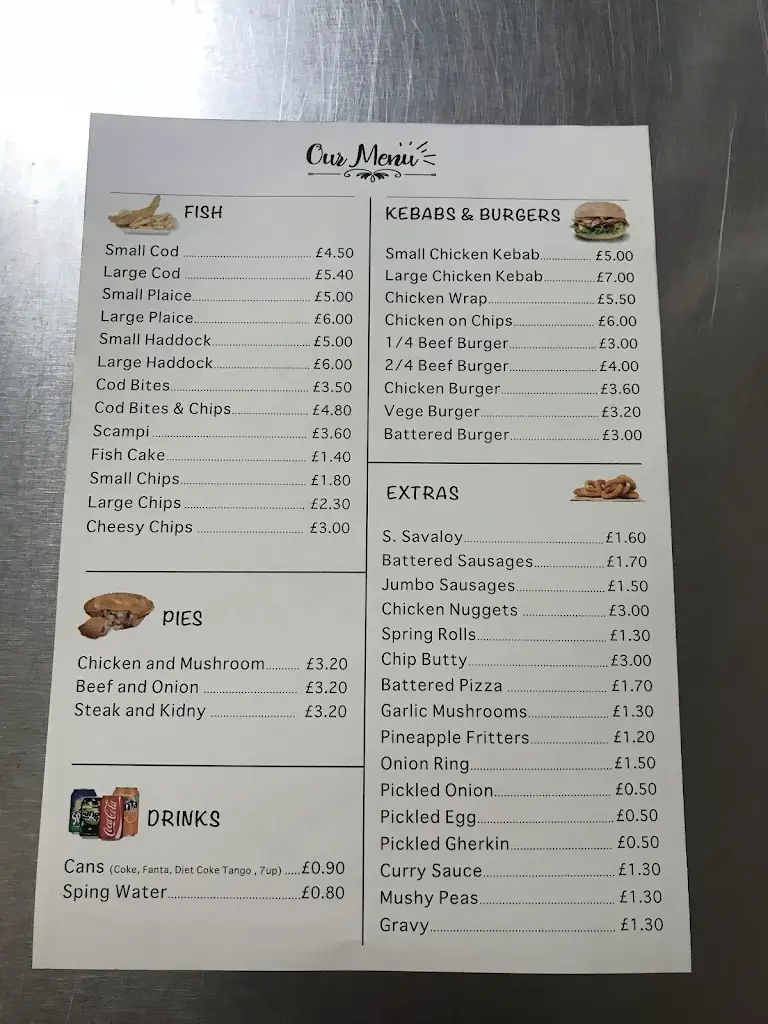 Menu_Little Chippy Fish & Chip Shop_Dickleburgh_image_4