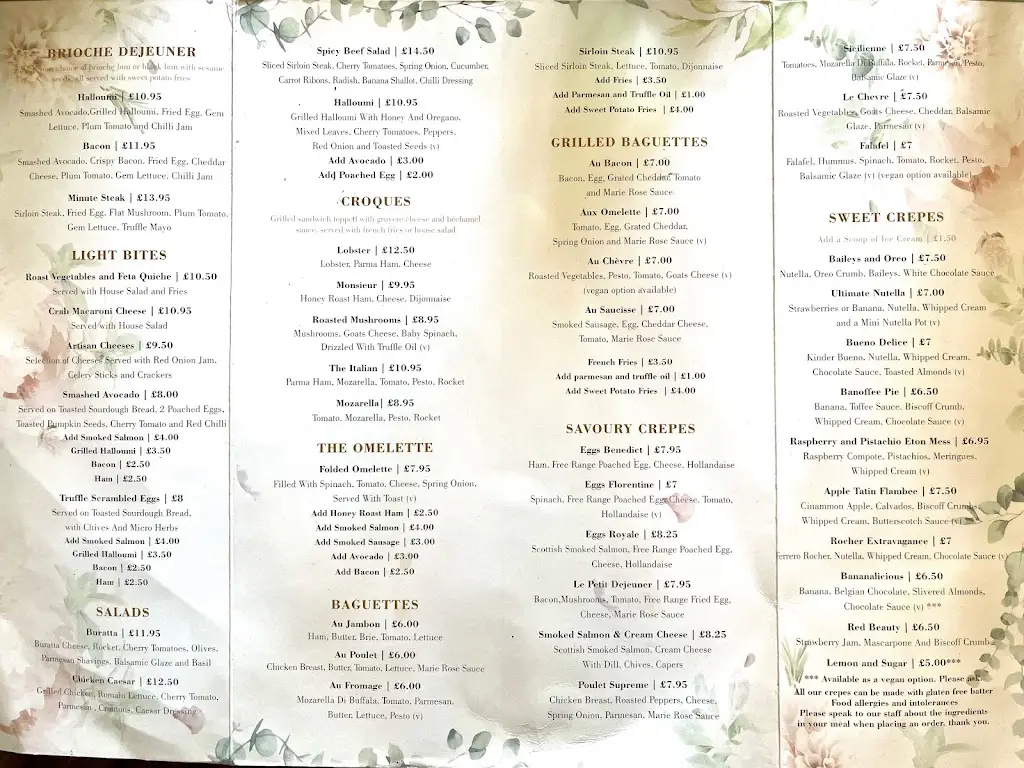 Menu_French Affaire_Deanshanger_image_4