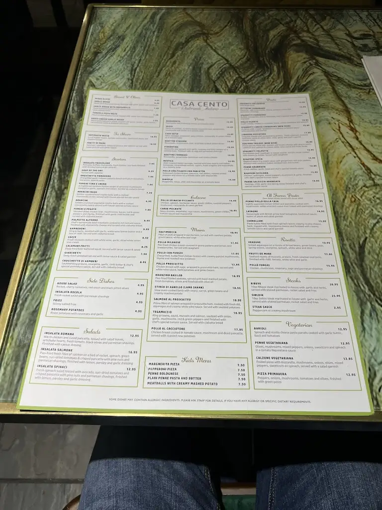 Menu_Casa Cento Italian Restaurant_Deanshanger_image_2