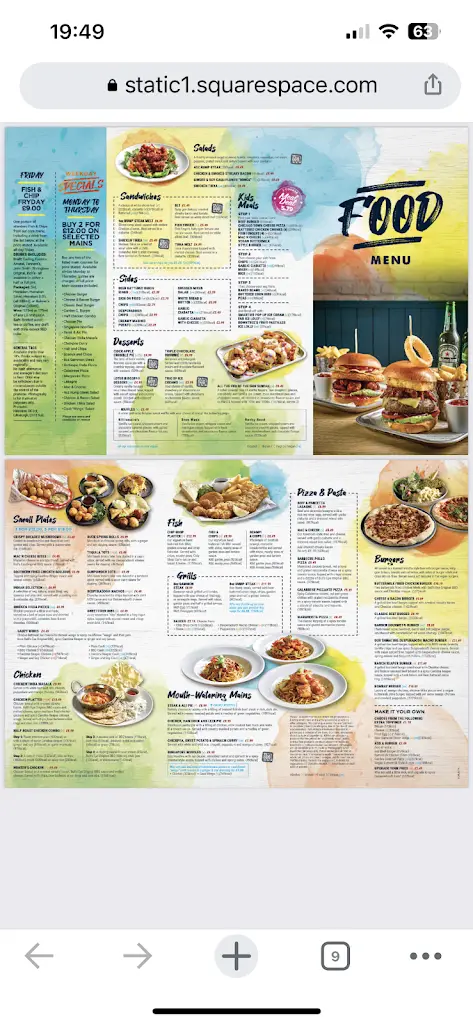 Menu_The Eagles Corner_Arnold_immagine_2