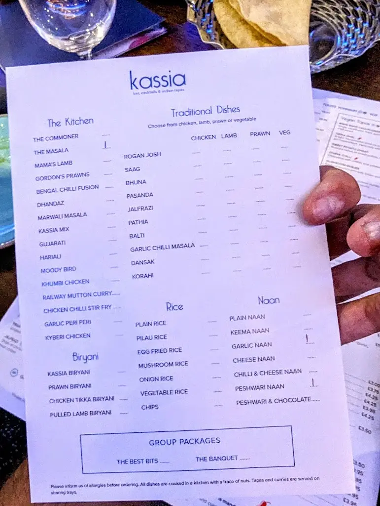 Menu_Kassia Stony Stratford_Deanshanger_immagine_1