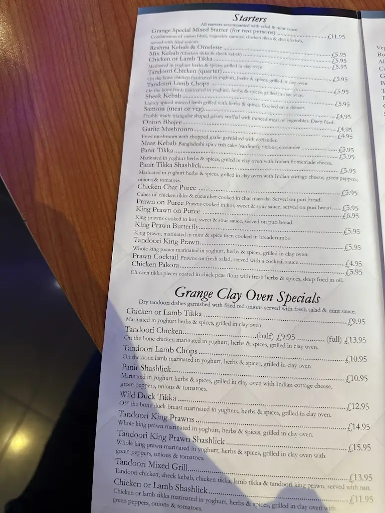 Menu_The Grange Indian Restaurant_Deanshanger_image_3