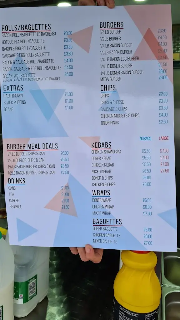 Menu_KAZ'S KITCHEN_Deanshanger_immagine_2