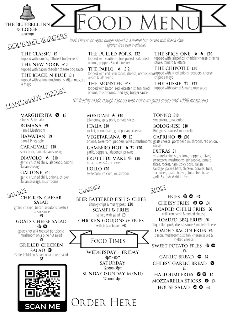 Menu_The Bluebell Inn and Lodge_Desford_image_2