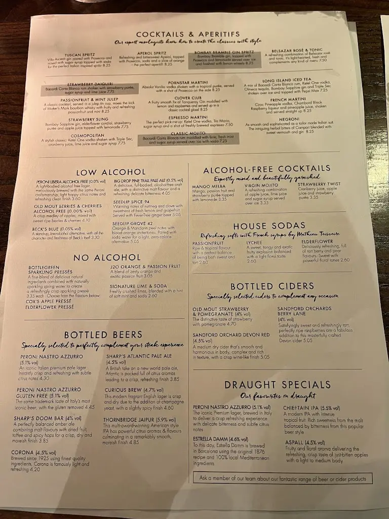 Menu_Miller & Carter Solihull_Dickens Heath_image_1