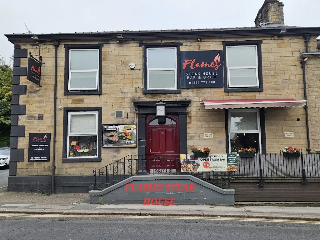 FLAMES BAR AND GRILL STEAK HOUSE restaurant in Darwen
