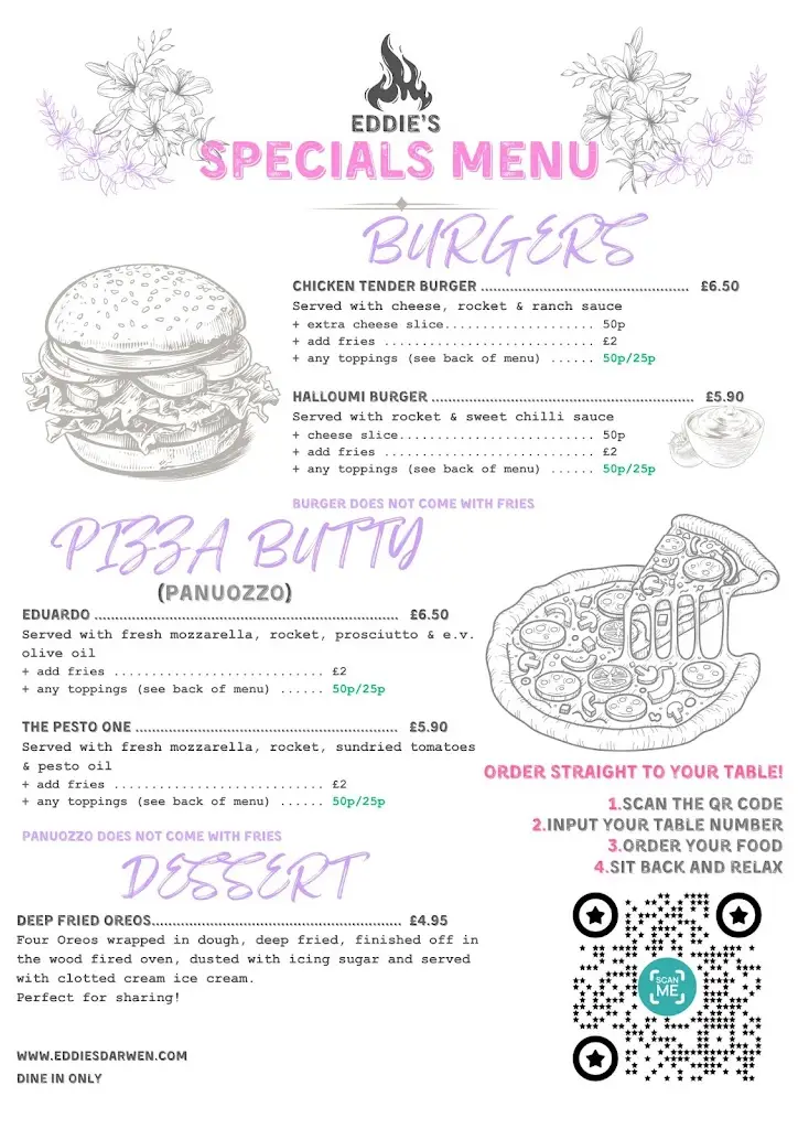 Menu_Eddies Wood Fired Pizza_Darwen_image_2