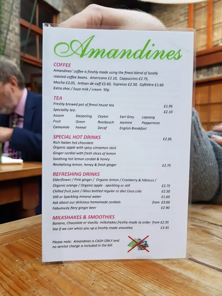 Menu_Amandines Cafe Restaurant_Diss_image_2