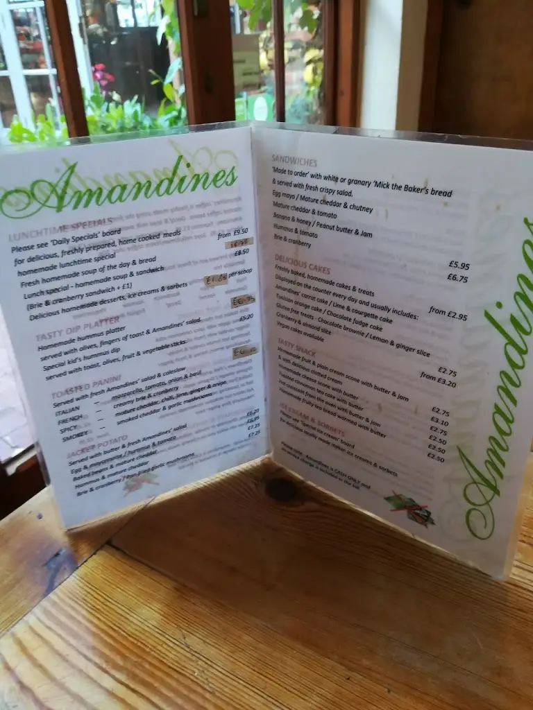 Menu_Amandines Cafe Restaurant_Diss_image_4