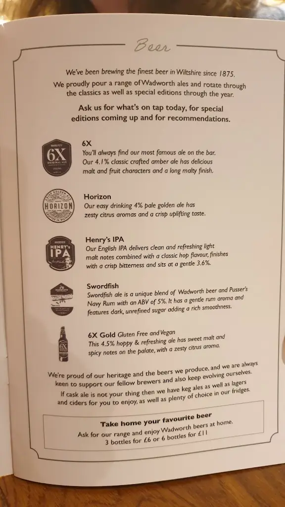 Menu_The Three Crowns_Devizes_image_2