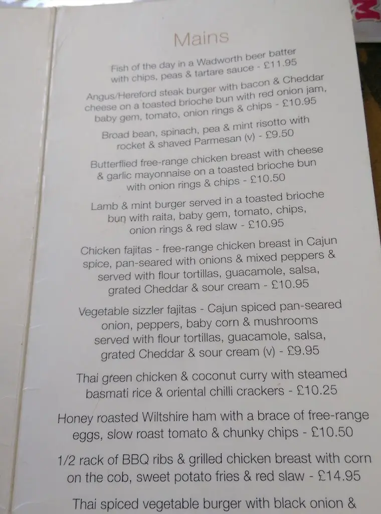 Menu_The Three Crowns_Devizes_image_3