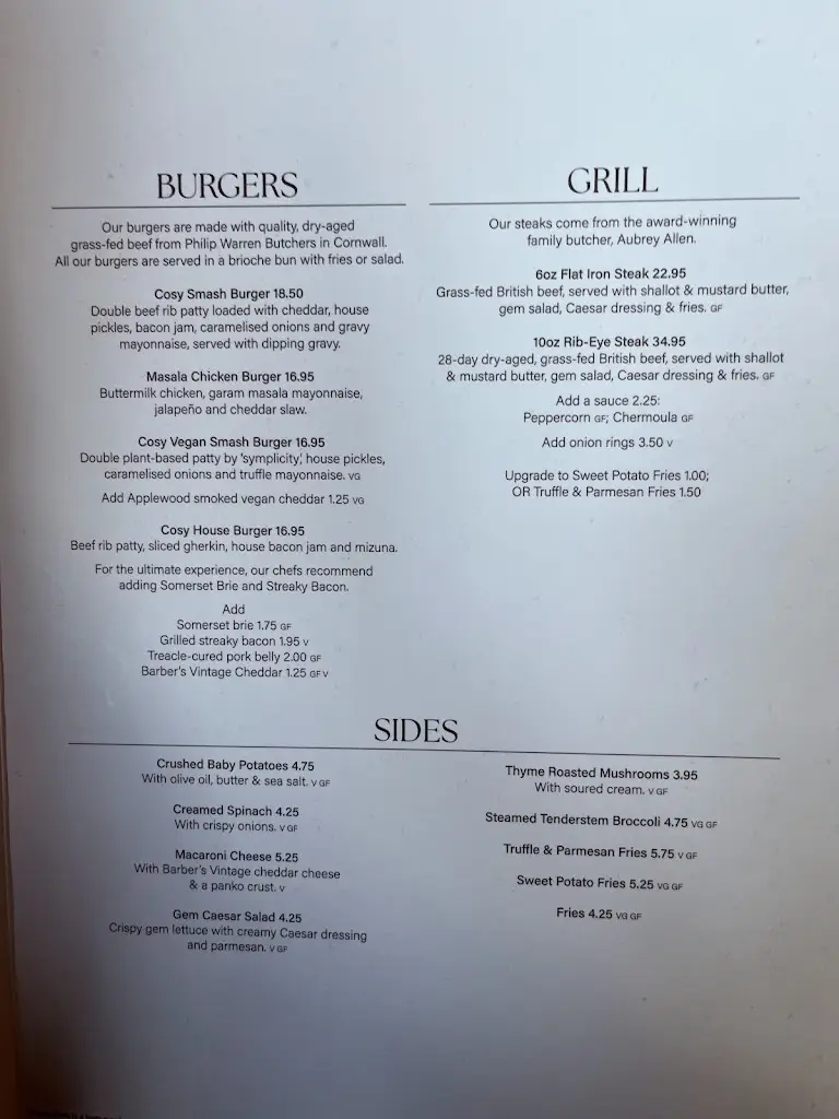 Menu_Cosy Club_Derby_image_1