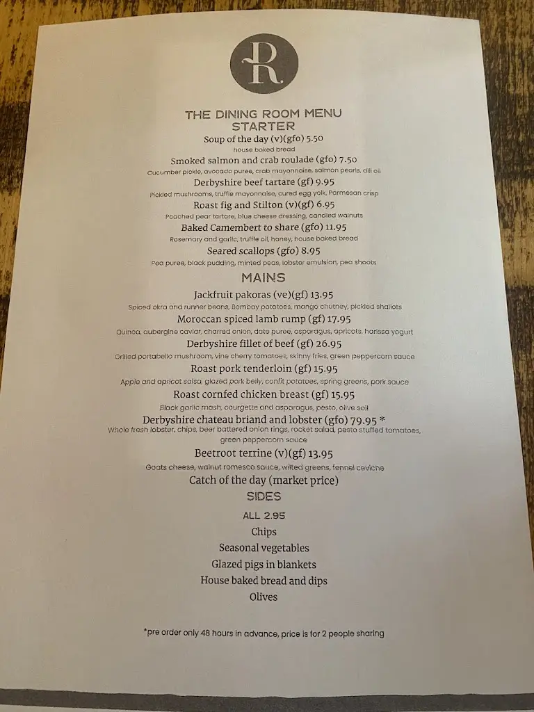 Menu_The Dining Room_Derby_image_4