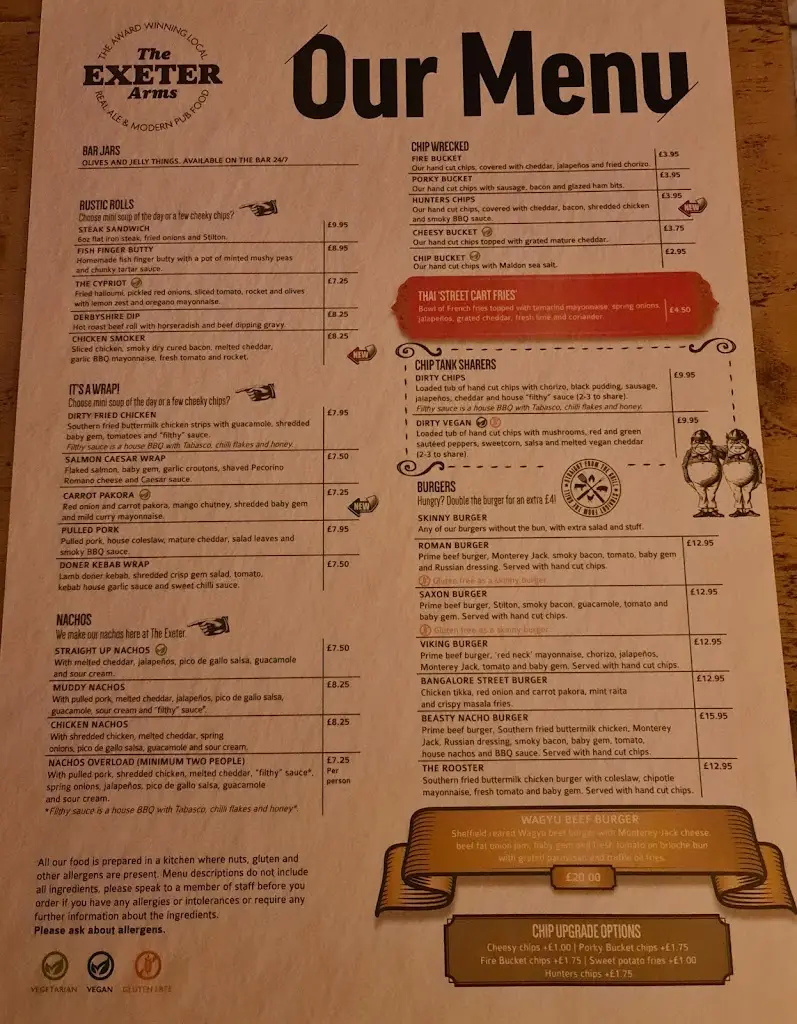 Menu_Exeter Arms_Derby_image_4