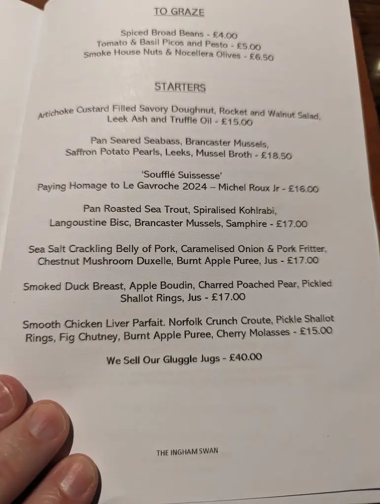Menu_The Ingham Swan_Ditchingham_image_4