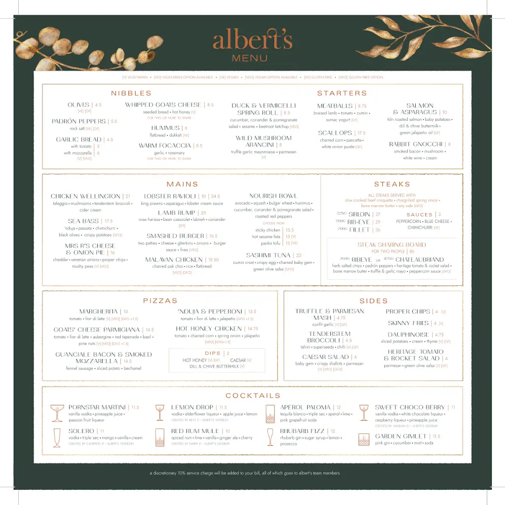 Menu_Albert’s Didsbury Restaurant & Bar_Didsbury_image_1