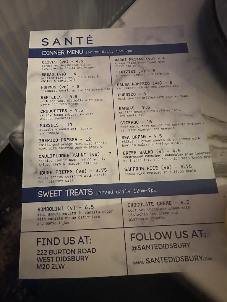 Menu_SANTÉ Didsbury_Didsbury_image_2