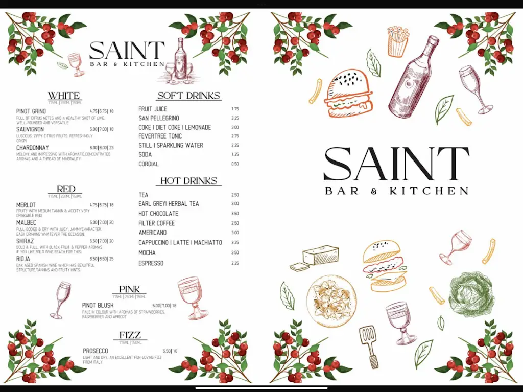 Menu_Saints & Scholars_Didsbury_image_2