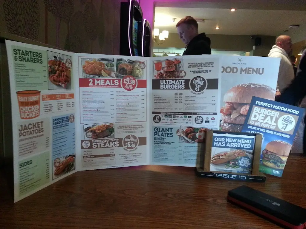 Menu_The Royal Oak_Didcot_image_1