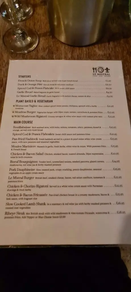 Menu_Le Mistral Sherwood - French Restaurant_Arnold_image_4