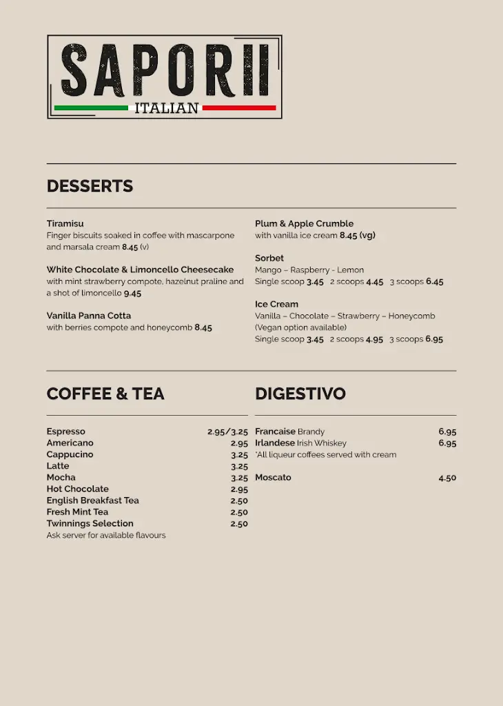 Menu_Saporii Italian_Didcot_imagen_2