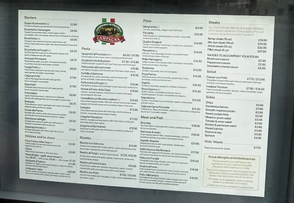 Menu_Saporii Italian_Didcot_imagen_4