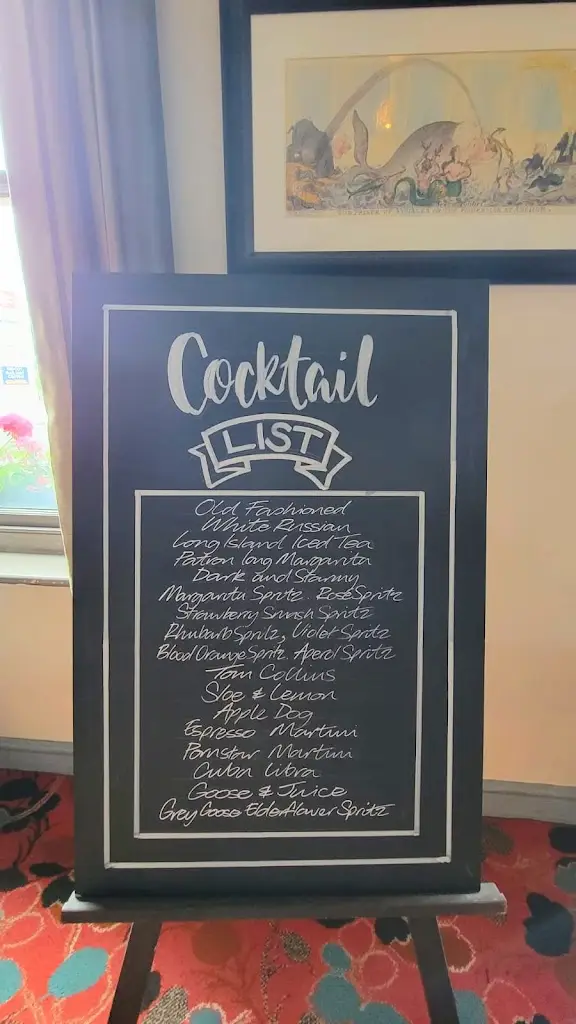 Menu_Prince Of Wales_Didcot_image_2