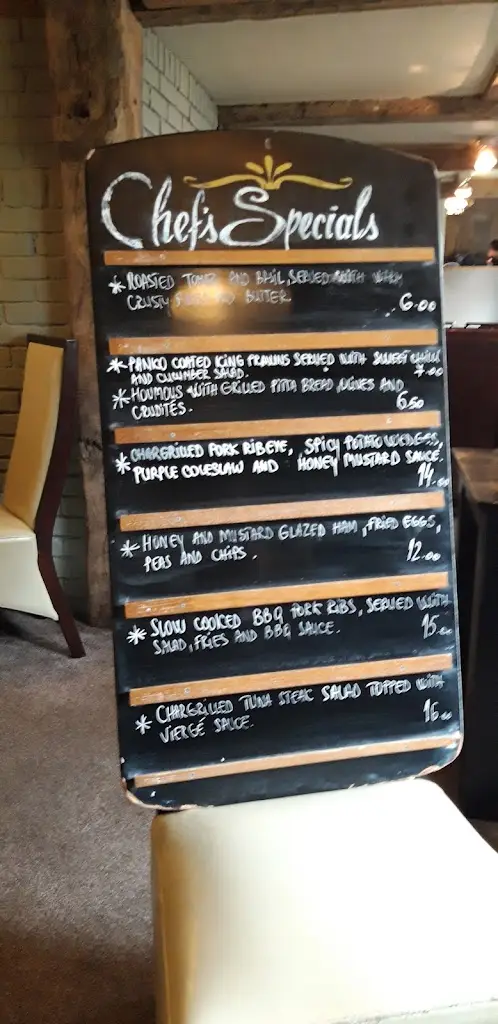 Menu_The White Hart_Didcot_image_3