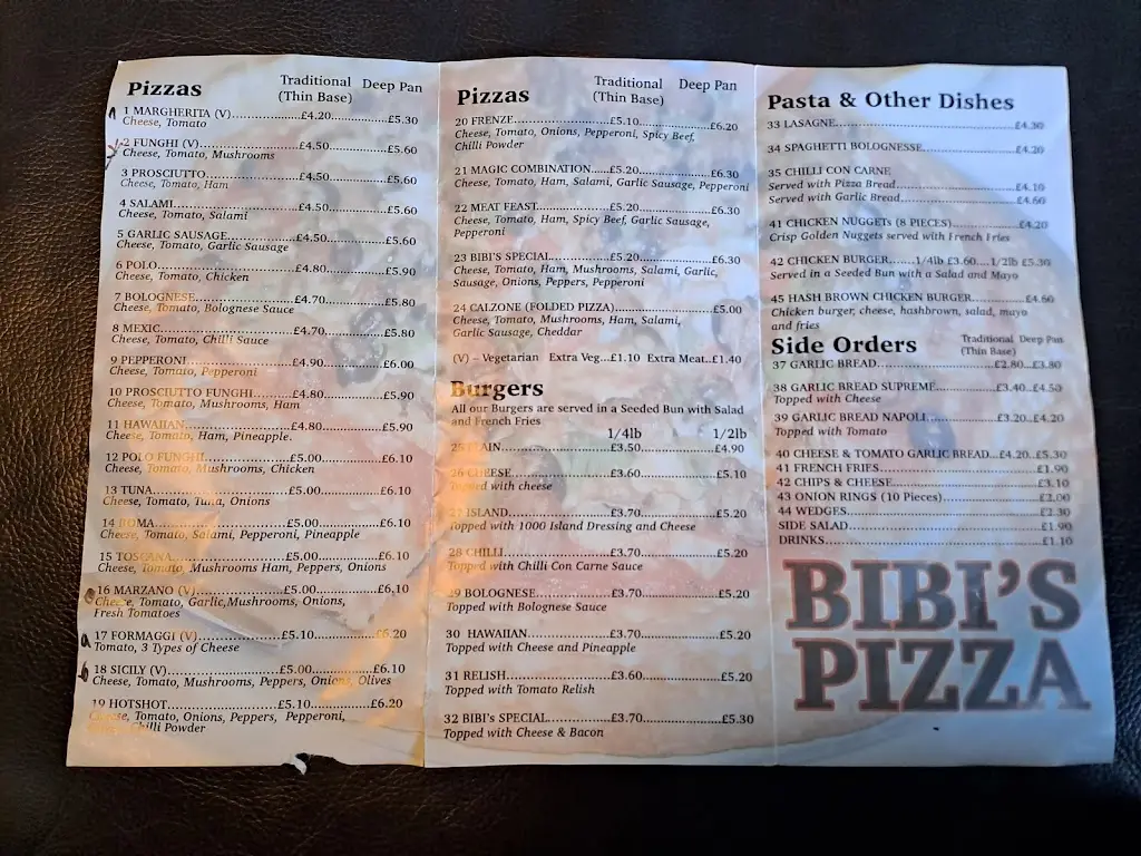 Menu_Bibi's Pizza_Dinnington_image_1