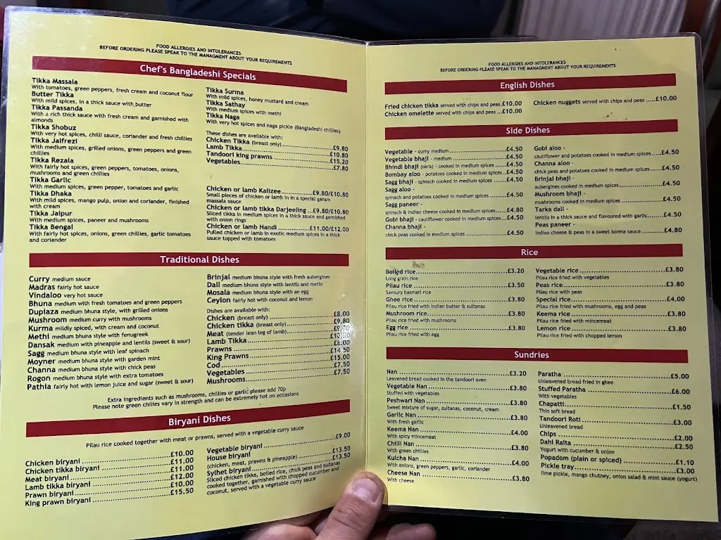 Menu_Curry Mahal Restaurant_Dodworth_image_2