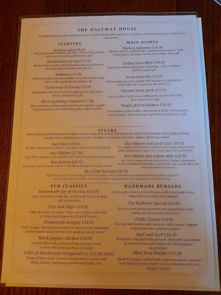 Menu_The Halfway House_Donisthorpe_image_4